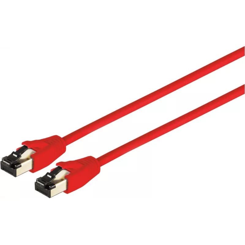 ShiverPeaks tinklo kabelis S/CONN 08-41084 raudonas 15m Cat8.1 F/FTP
