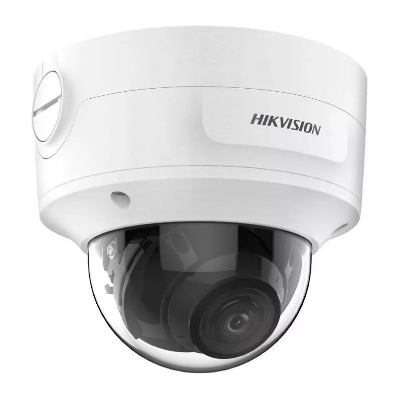 Kupolinė IP apsaugos kamera Hikvision DS-2CD3786G2-IZS 4K 3840×2160, 2,7–13,5 mm varifokalinė, lubinis montavimas, vidaus/lauko, balta