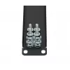 Rack blanking panel Extralink Front Blank Panel 1U 19 inch Juoda, steel housing