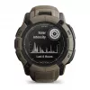 Garmin Instinct 2X Solar Tactical Edition 2,79 cm (1,1) MIP 50 mm Skaitmeninis 176 x 176 pikselių Liečiamas ekranas Žalias GPS (palydovas)