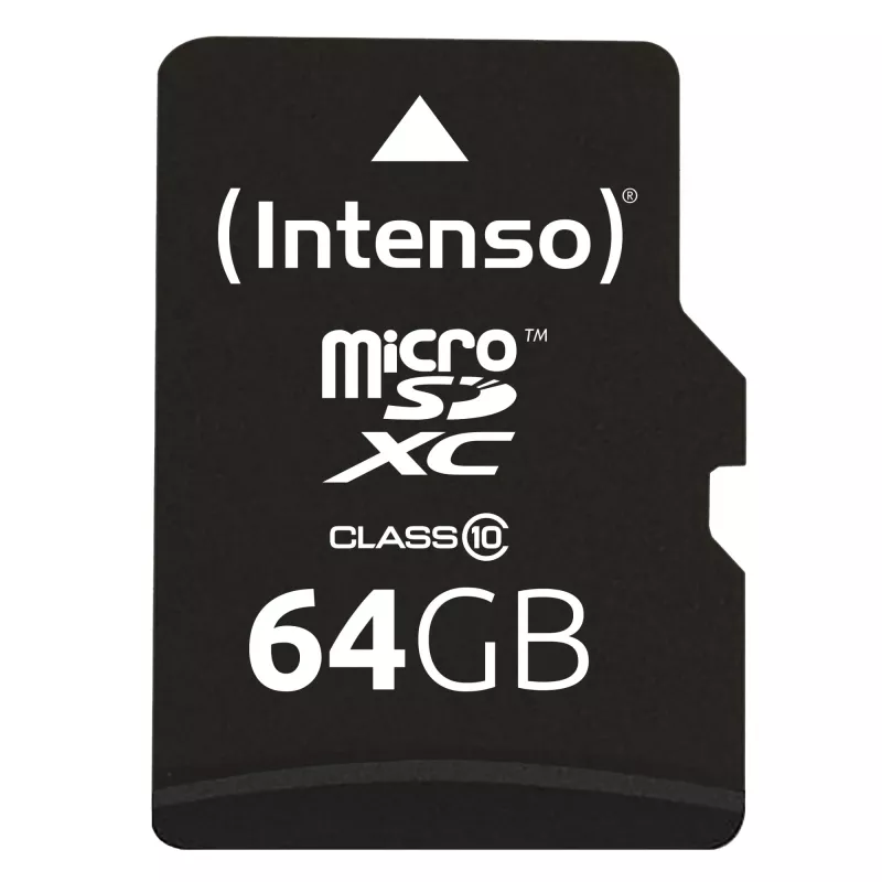 Intenso MicroSD kortelė 64 GB MicroSDXC Class 10