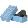 LEGO Storage Brick 8 Light Mėlyna, Dėžutė šviesiai mėlyna