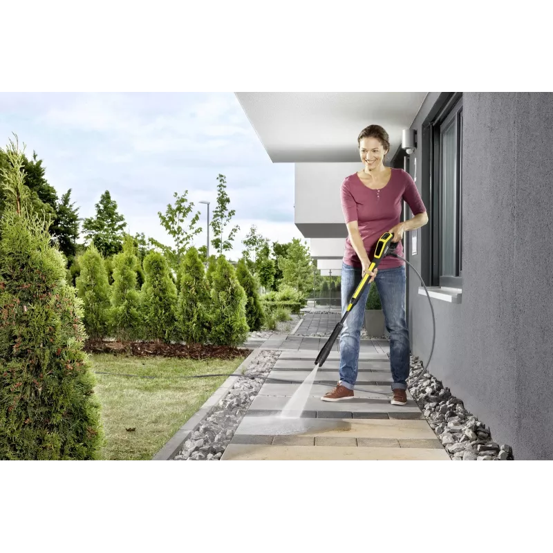 Kärcher 1.324-330.0 aukšto slėgio plovimo įrenginys vertikalus elektrinis 420 l/h juodas, geltonas