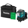Makita linijinis lazeris 12 V SK700GD žalias spindulys