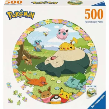 Dėlionė Ravensburger 500 dalių — Spalvota dėlionė, animaciniai filmukai, 520×? mm