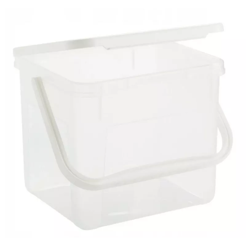 Talpykla valymo skysčiams Rotho Basic 4,5 L modelis 1770201100RP, permatomas technopolimeras su dangteliu ir pakabinimo anga