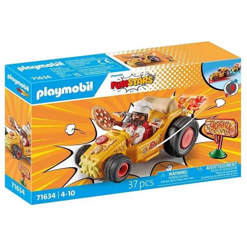 Funstars 71634 lenktynių figūrėlių rinkinys: pica