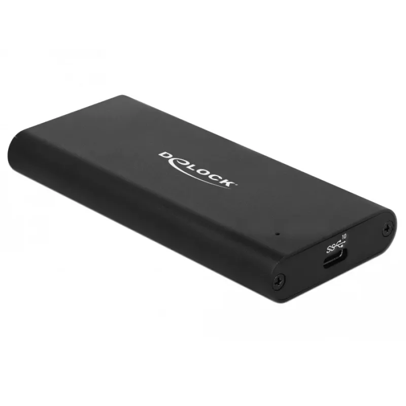 “Delock” – atmintinės korpusas – M.2 – M.2 NVMe kortelė – USB 3.1 (2 kartos) – juodas (42614)