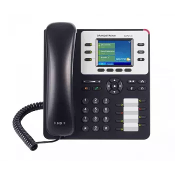 „Grandstream Networks GXP-2130“ IP telefonas juodas 3 linijos TFT