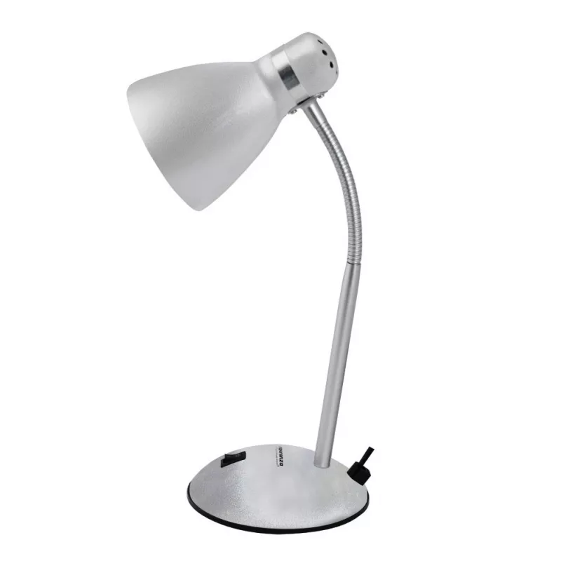 Esperanza ELD113S stalinė lempa E27 12 W LED sidabrinė