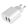 Gembird TA-UC-2A12-01 įkroviklis vidaus AC 2.4A 2 USB baltas