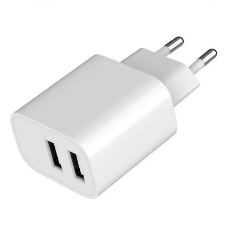 Gembird TA-UC-2A12-01 įkroviklis vidaus AC 2.4A 2 USB baltas