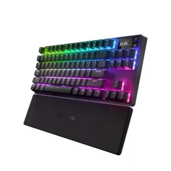 SteelSeries Gaming klaviatūra Apex Pro TKL (2023), RGB LED light, US, Juoda, Wireless