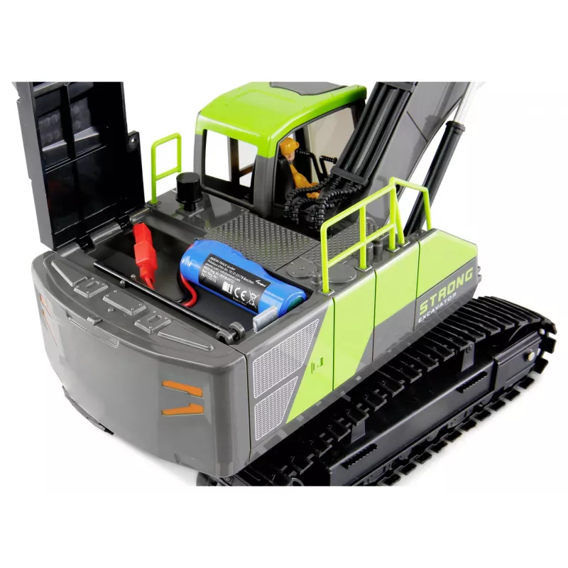 Ekskavatorius Amewi G071E 1:18 mastelio elektrinis variklis Li-Ion 500 mAh