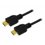 LogiLink HDMI jungiamasis laidas HDMI-A kištukas, HDMI-A kištukas 3,00 m juodas CH0038 4K UHD HDMI laidas