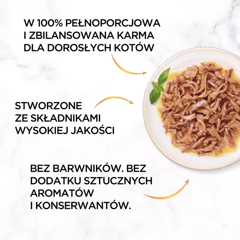 PURINA Gourmet Gold Succulent Delights Chicken – šlapias kačių maistas – 85 g