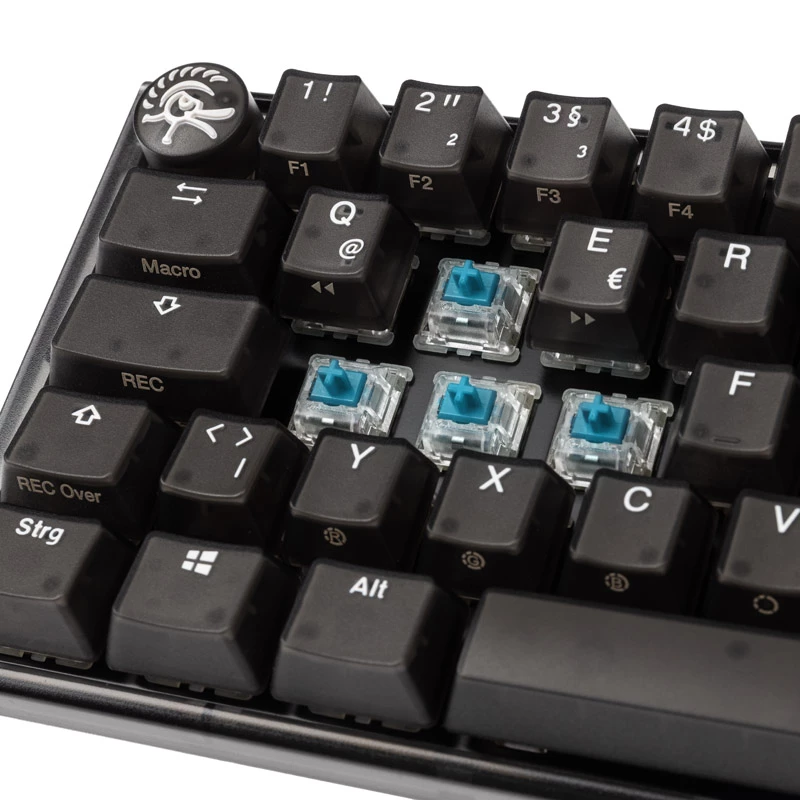 Ducky One 3 Mini klaviatūra, skirta žaidimams, USB, juoda — Originalus DUCKY gaminys, tiekiamas „DistriNode“. Užsakykite internetu „DistriNode“.