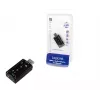 Išorinė USB garso plokštė LOGILINK UA0078, 7.1 kanalo, USB sąsaja, kompaktiška 124×194×34 mm, 80 g