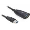 USB kabelis DeLOCK 83089 USB 3.0 5 m juodas