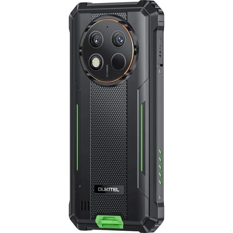 Oukitel WP28E 4/64 10600mAh DS išmanusis telefonas. Žalias be įkroviklio