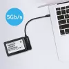QOLTEC SATA adapteris 52269 2,5 colio diskui į USB-C, palaiko iki 2 TB