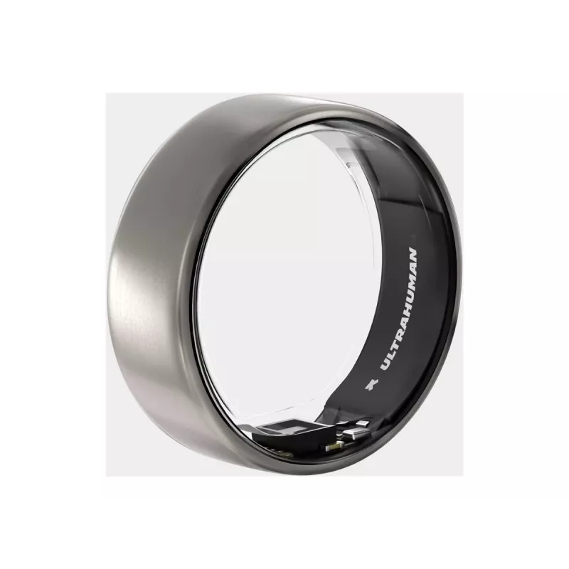 Ultrahuman Ring Air Raw Titanium Size 12 | Ultrahuman