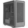 PC Midi Tower Cooler Master MasterFrame 600 Mesh Sidabrinė — palaiko ATX/EATX, priekyje 2×200mm, 2,5 col./3,5 col. diskai