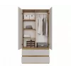 MALWA SS-90 wardrobe artisan ąžuolas/kašmyro