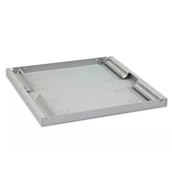 Triton lentyna 1U perforuota 650 mm, gylis 650 mm, plotis 430 mm, aukštis 45 mm, apkrova 80 kg, laikymo dėklas