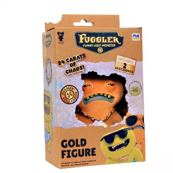 Veiksmo figūrėlė p.m.i kids world FUGGLER S3 GOLD EDITION - GOLD FIGURE VER.C