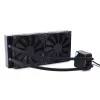 „Alphacool Core Ocean T38 AIO“ 280 mm 14 cm vientisas skysčio aušintuvas, juodas