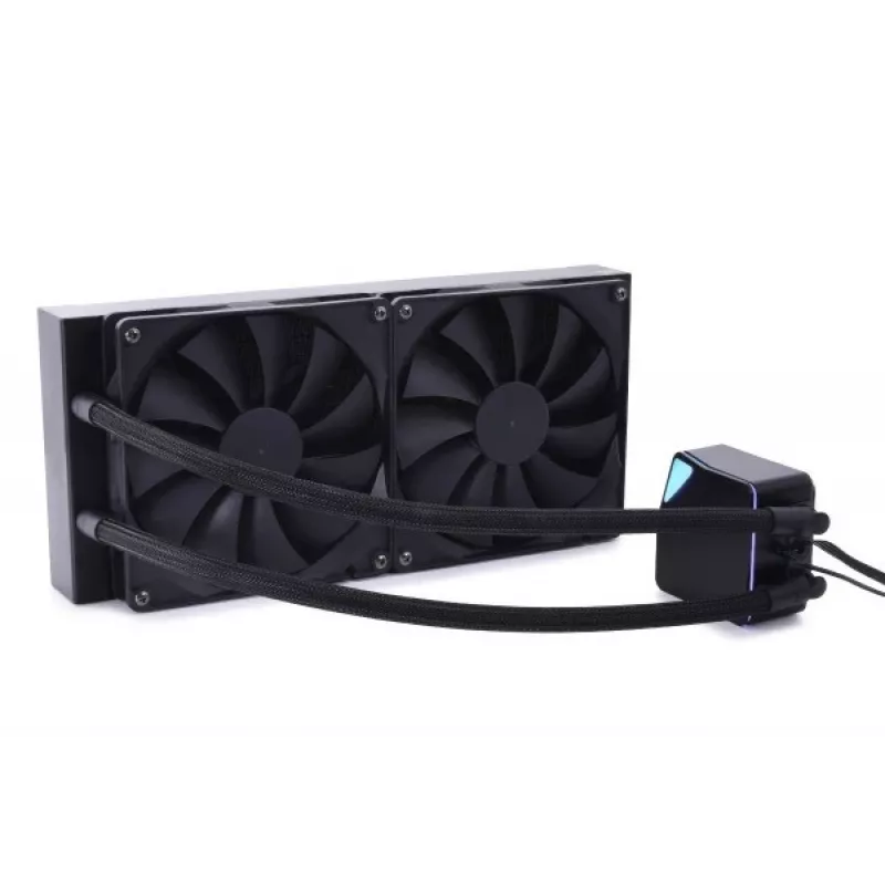 „Alphacool Core Ocean T38 AIO“ 280 mm 14 cm vientisas skysčio aušintuvas, juodas