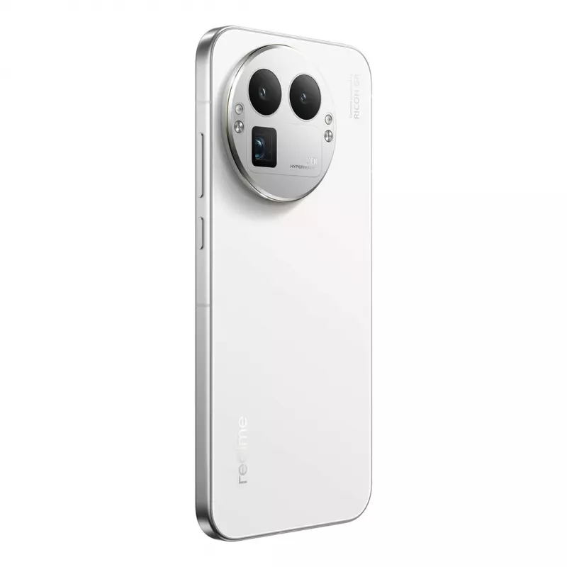 Išmanusis telefonas REALME GT 8 Pro 5G — 6,79 col. AMOLED 3136×1440, Snapdragon 8 Elite, 16 GB RAM, 512 GB, 50/200/50 MP, 7000 mAh, Balta
