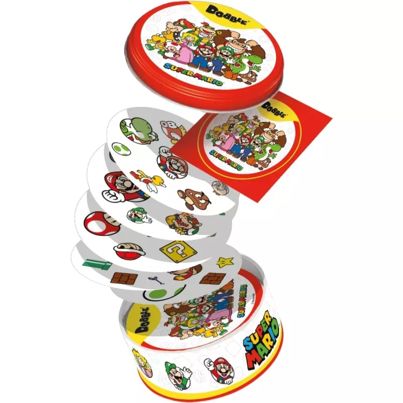 Dobble Super Mario, kortų žaidimas