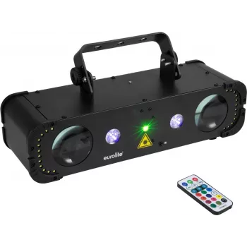LED Multi FX lazerinė juosta EUROLITE Compact 7 spalvų 3D efektai (MPN 51741098)