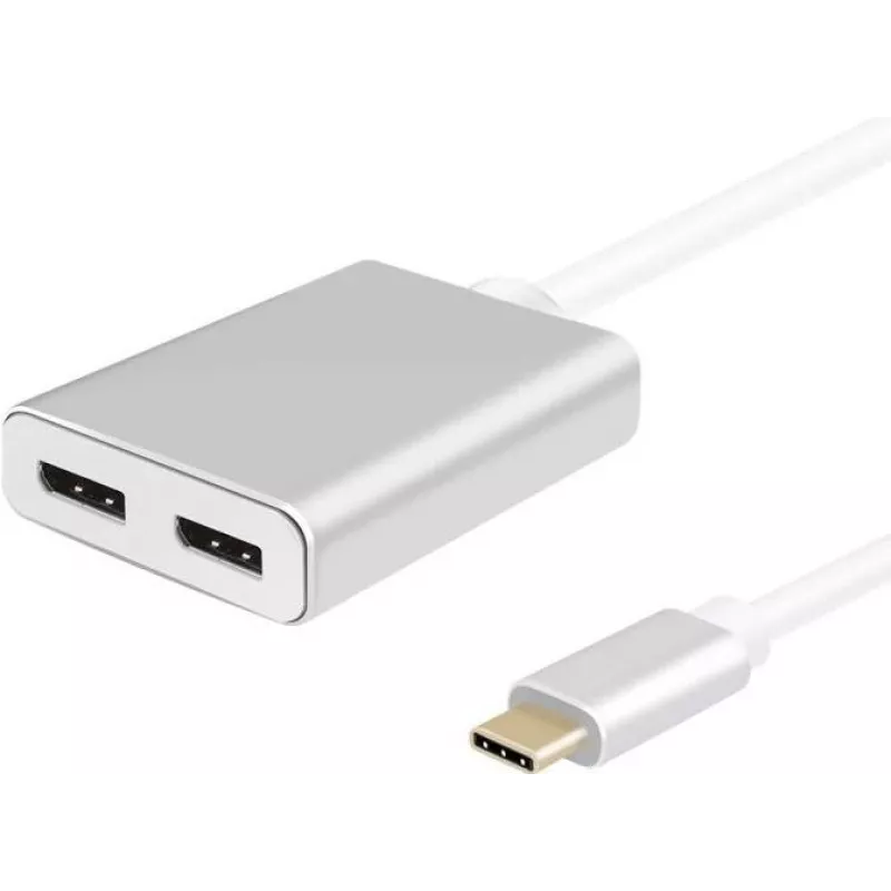 USB-C Skirstytuvas helos 288383 — 2× DisplayPort išvestis, USB 3.1 Type-C