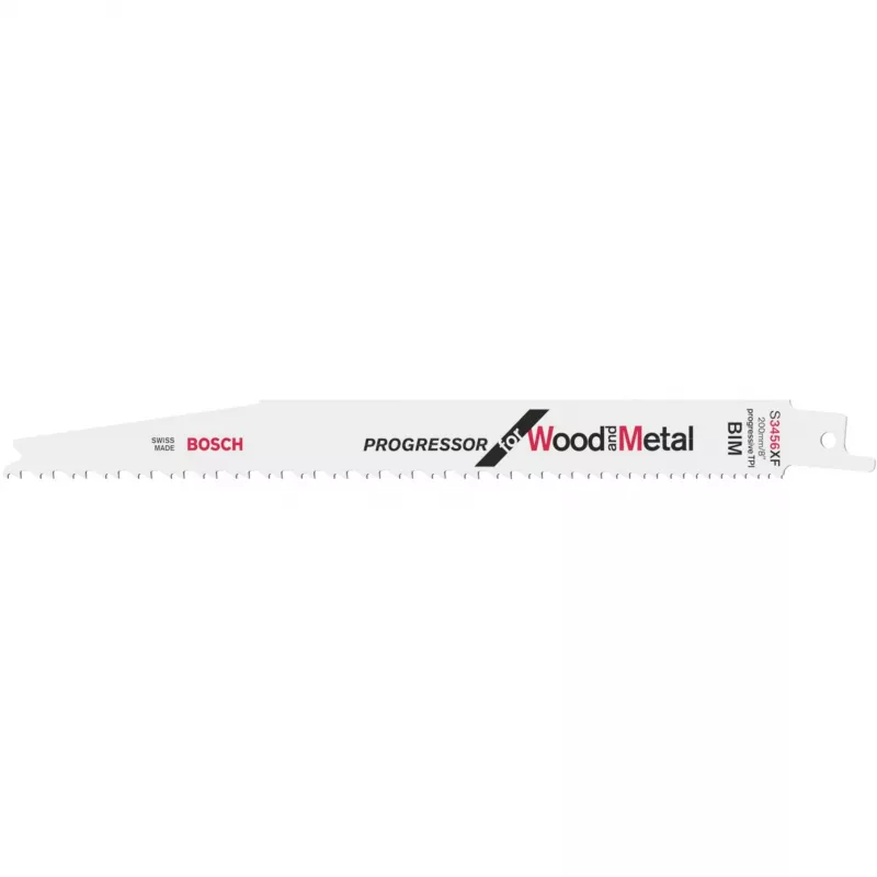Sabre saw blade Bosch S 3456 XF Bimetal 20 cm 1 pc