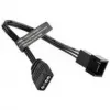 ARGB adapterio laidas Barrow ZBDZJX-5M — 3 kontaktų 5V adresuojamas RGB, ilgis 10 cm