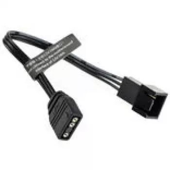 ARGB adapterio laidas Barrow ZBDZJX-5M — 3 kontaktų 5V adresuojamas RGB, ilgis 10 cm