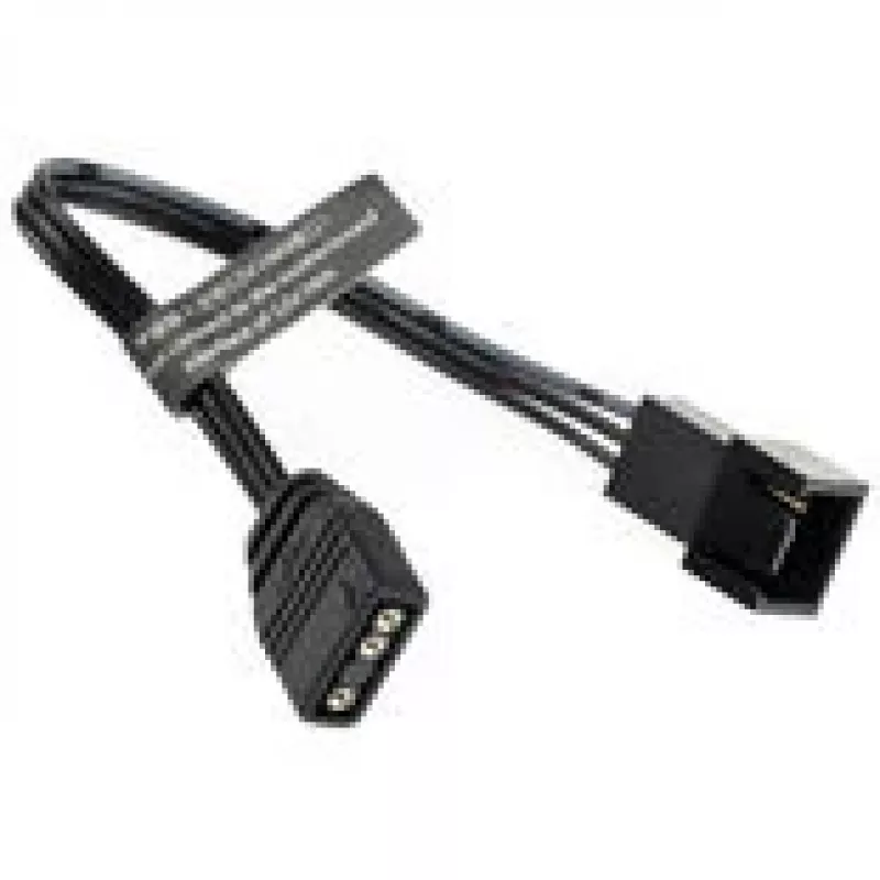 ARGB adapterio laidas Barrow ZBDZJX-5M — 3 kontaktų 5V adresuojamas RGB, ilgis 10 cm