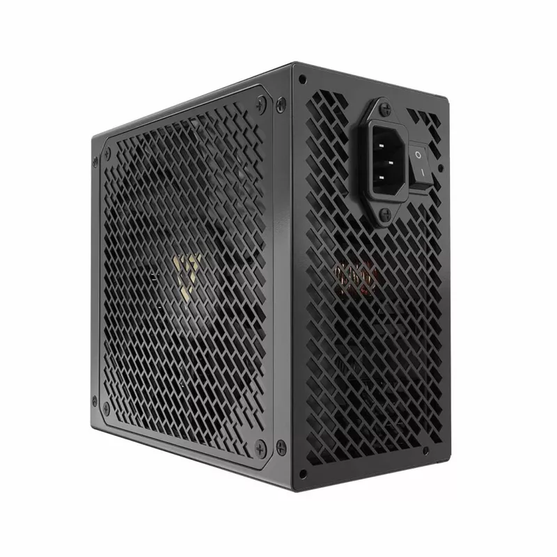 Maitinimo blokas MODECOM VOLCANO HEX GOLD 750W, 80 PLUS Gold, ATX 3.1, modulinis, 14 cm ventiliatorius