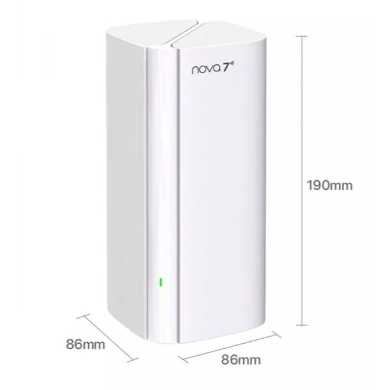Belaidis maršrutizatorius TENDA EE3 Pro (2 vnt. rinkinys) Dviejų juostų 802.11ac, 2,4/5 GHz, 2882 Mbps, 3x LAN, 5 integruotos antenos