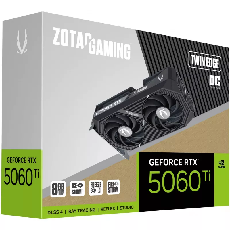 Grafikos plokštė GeForce RTX 5060 Ti 8 GB GDDR7
