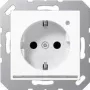 A 1520-O WW LNW SCHUKO lizdas 16A 250V LED orientacinis apšvietimas baltas - SCHUKO lizdas - 16 A 250 V ~ (A1520-OWWLNW)