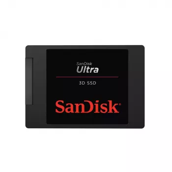 SanDisk Ultra 3D - SSD - 500 GB - vidinis - 2,5 colio (6,4 cm) - SATA 6 Gb/s (SDSSDH3-500G-G26)