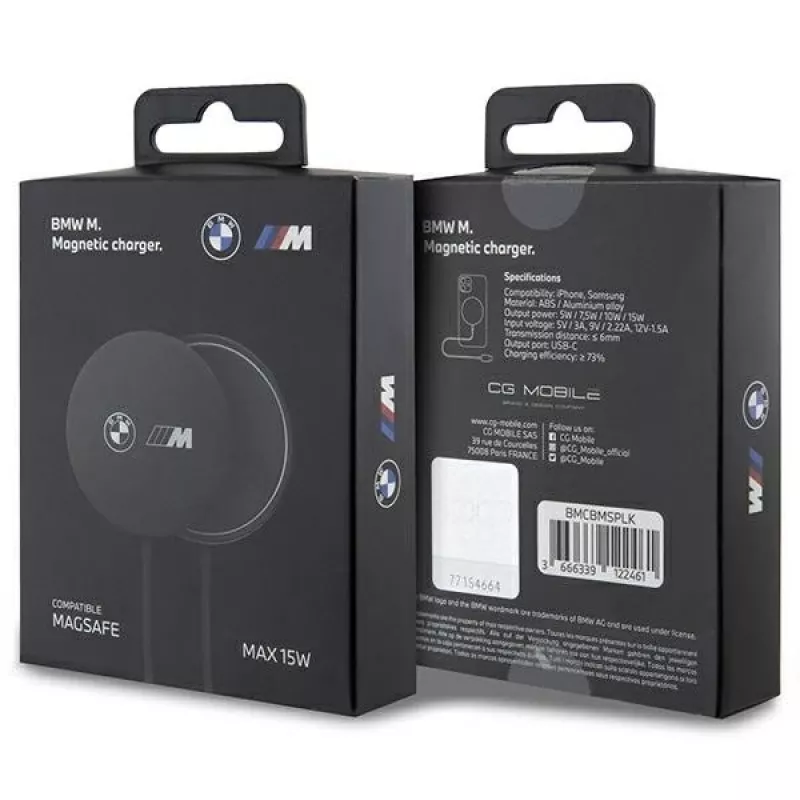 MagSafe indukcinis įkroviklis 15W BMCBMSPLK