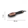 Karšto oro šepetys ROWENTA CF9840F0 — Šilta technologija, 220–240 V, juoda / vario, joninė funkcija