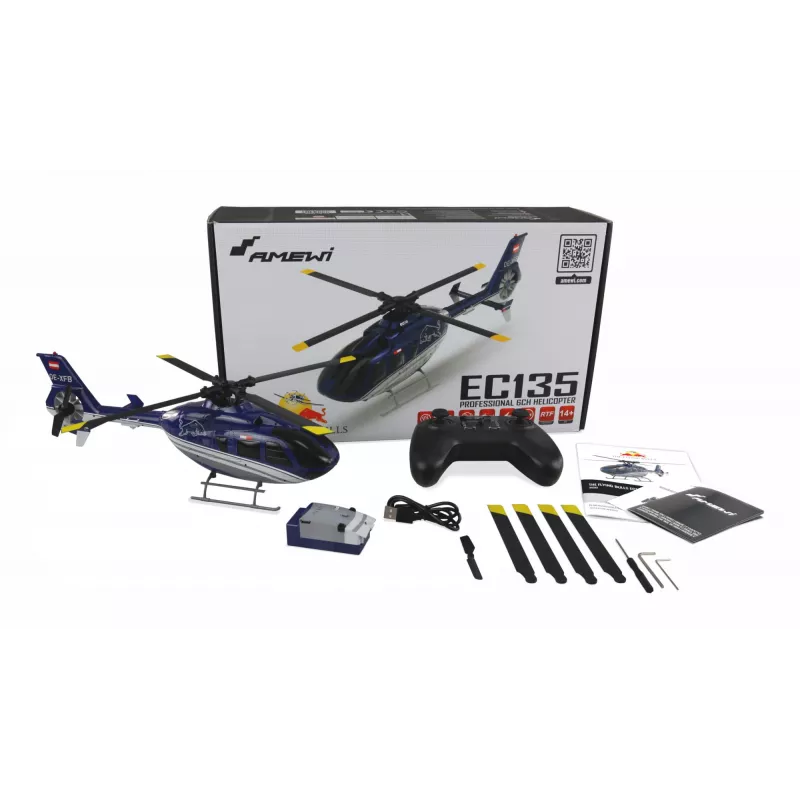 Amewi EC135 radijo bangomis valdomas (RC) modelis Sraigtasparnis Elektrinis variklis 1:32