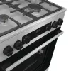 Gorenje GKS6C71XF laisvai pastatoma viryklė su orkaite, sidabrinė