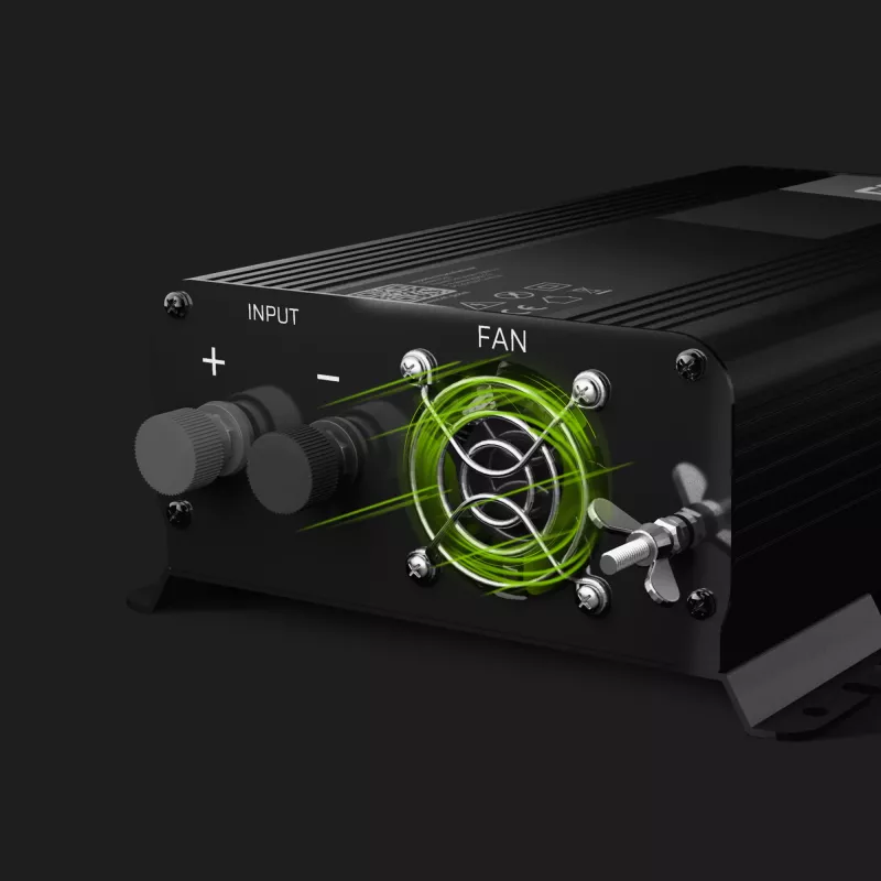 Automobilinis galios keitiklis Inverter 12V 500W/1000W